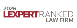Lexpert 2026 Badge for Law firm
